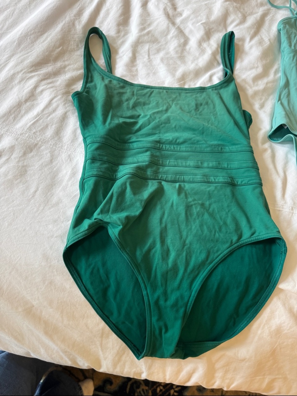 ERES Green Tank One-Piece Swimsuit bundle!